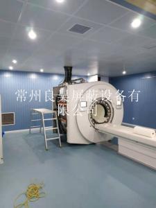 磁共振屏蔽机房照片，上海某个医院核磁机房完成 